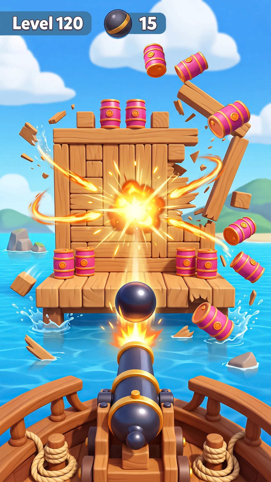 Smash Blocks: Physics Puzzle screenshot