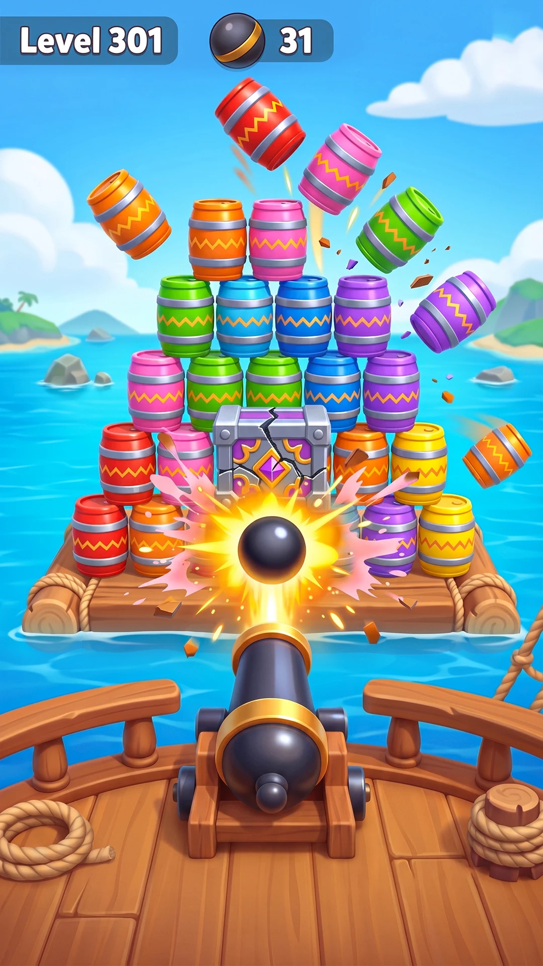 Smash Blocks: Physics Puzzle screenshot